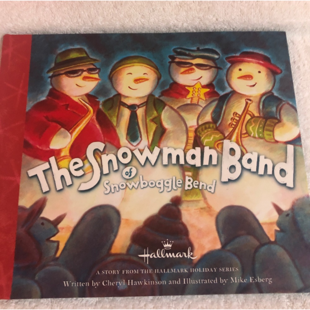 Hardcover! The snowman band- book sale